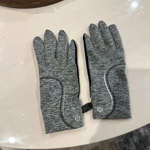 lululemon athletica Gray Running Gloves size S